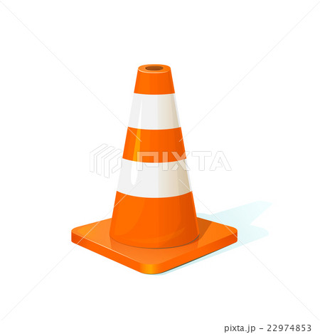 Traffic cone, vector illustration 22974853