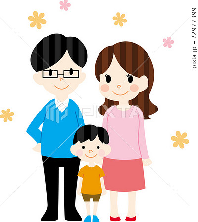 家族3人 22977399