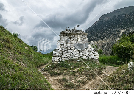 Old Altar - View From Annapurna Circuit Trail Old Altar - View From Annapurna Circuit Trail 22977505