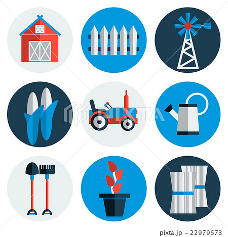 Farming flat icons Farming flat icons 22979673