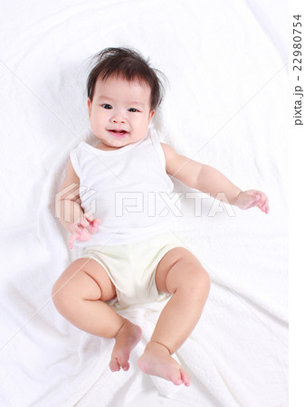 Portrait of little cute baby  22980754