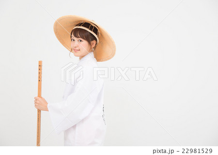 お遍路さんの女性 お遍路さんの女性 22981529