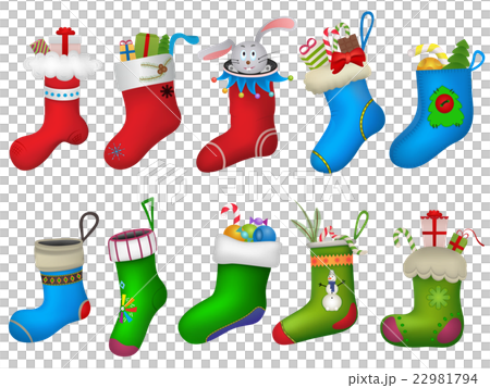 Christmas socks by the fireplace 22981794