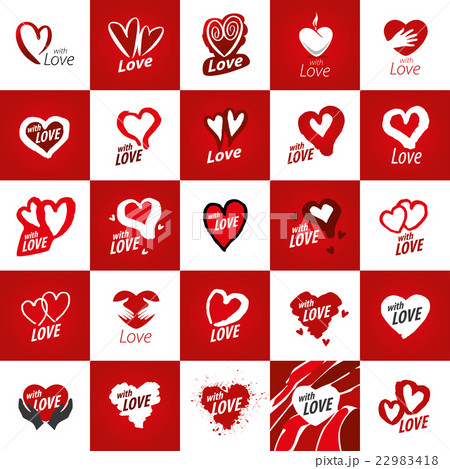 vector logo heart 22983418