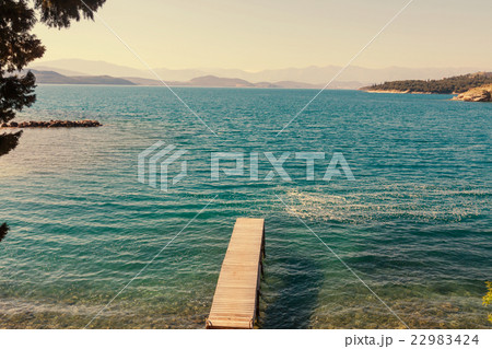 Corfu coast Corfu coast 22983424