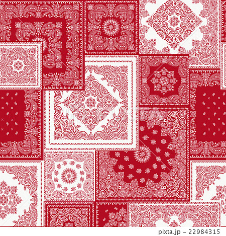 バンダナ パッチワーク 22984315