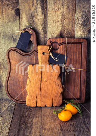 Empty cutting boards Empty cutting boards 22986210