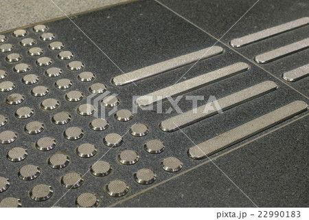 Walk pathway especially for the blind person 22990183