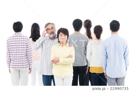 シニアの夫婦 22990735