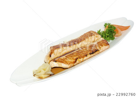 Salmon teriyaki 22992760