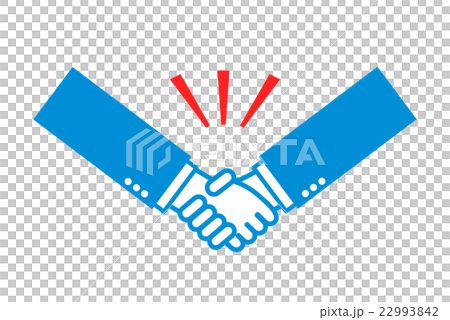 ビジネス握手アイコン ビジネス握手アイコン 22993842