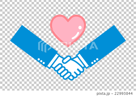 red heart , Computer Icons Heart Handshake Symbol, shake hands