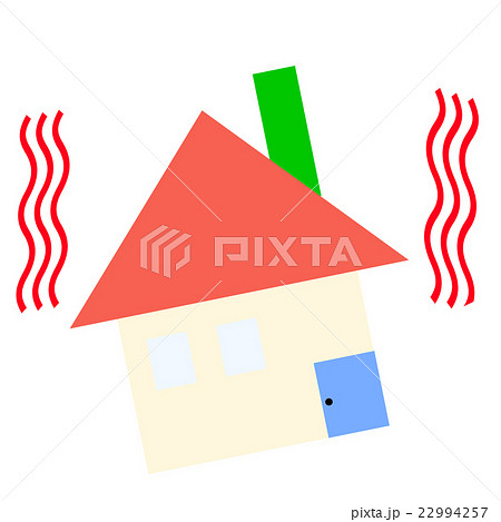 地震で揺れる家 22994257