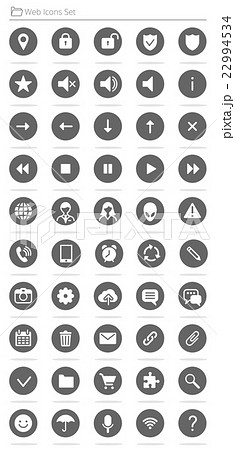 Web Icons Set 22994534