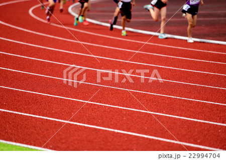 陸上　トラック 22994704