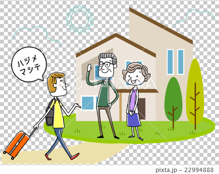 民泊を利用する外国人旅行者 民泊を利用する外国人旅行者 22994888