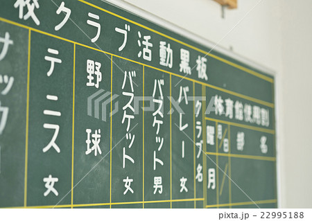 部活動の案内板 22995188