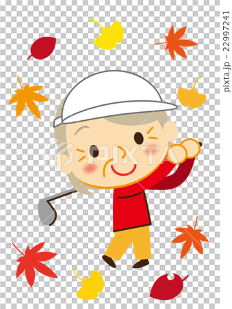 Sports fall Autumn playing grandma Sports fall Autumn playing grandma 22997241