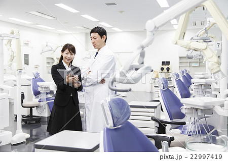 歯医者　歯科　デンタル　タブレット　MS　MR 22997419