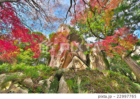 秋の笠置寺 22997765