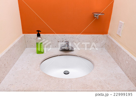 Bathroom sink at restroom 22999195