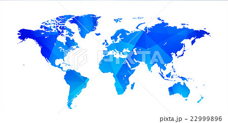 世界 地図 海 アイコンのイラスト素材