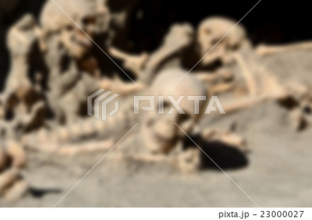 blurred defocused skulls  23000027