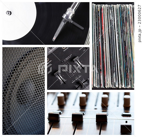 Dj tools collage Dj tools collage 23000627