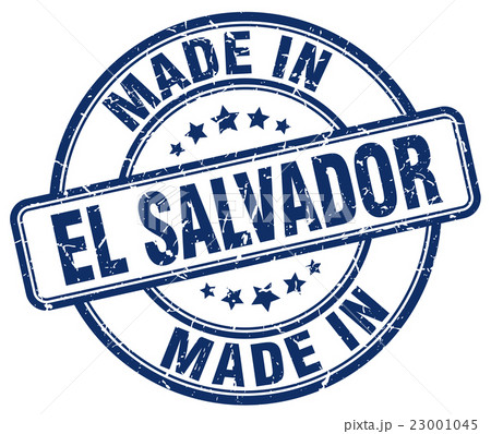 made in El Salvador blue grunge round stamp made in El Salvador blue grunge round stamp 23001045