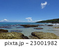 台湾最南端墾丁国家公園白砂湾のサンゴ礁ビーチ 23001982