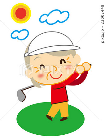 ナイスショットお婆ちゃん 23002448