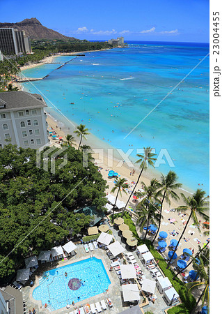 ハワイ　オワフ島　リゾート　プール 23004455