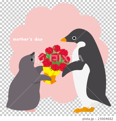 アデリーペンギン 母の日 23004682