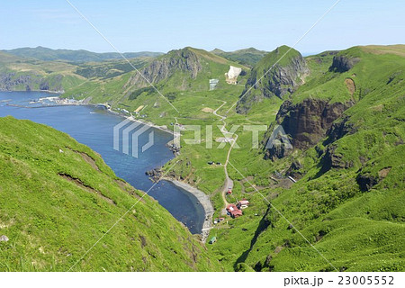 絶景礼文島 桃岩荘をのぞむ 23005552