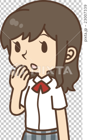 統一的女孩(面部表情)02 統一的女孩(面部表情)02 23007339