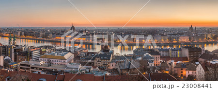 Panorama of Budapest, Hungary 23008441