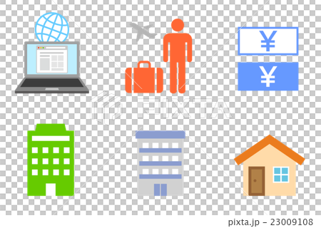 民泊 アイコンのイラスト素材