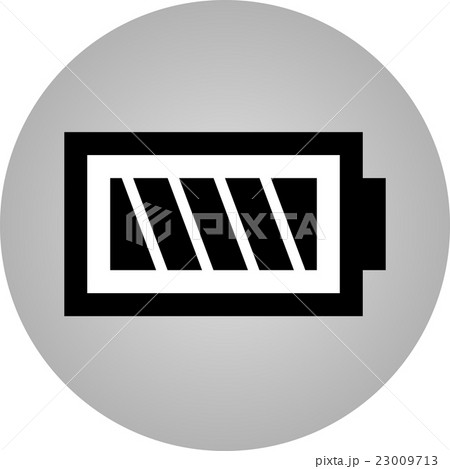Battery icon - vector, flat design. Eps 10 Battery icon - vector, flat design. Eps 10 23009713