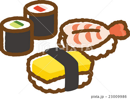 寿司のイラスト素材
