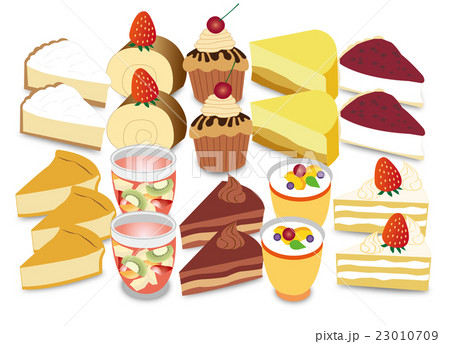 ケーキいろいろ ケーキいろいろ 23010709