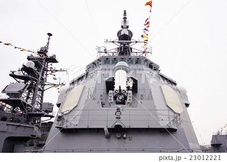 護衛艦 きりしま むらさめ 海上自衛隊 横須賀基地 の写真素材 護衛艦 きりしま むらさめ 海上自衛隊 横須賀基地 の写真素材