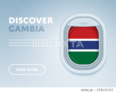 Traveling by plane. Flat vector design banner. 23014152