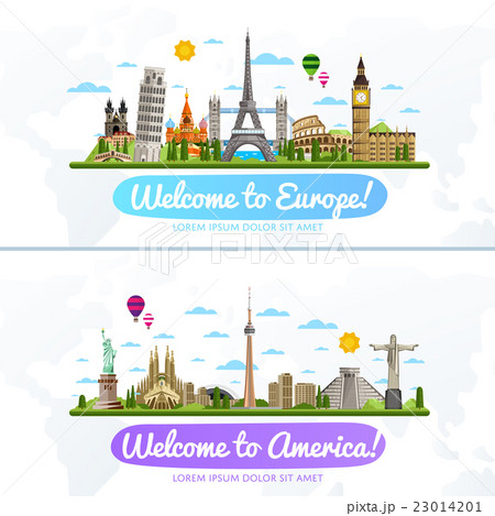 Travel and tourism vector illustration. Travel and tourism vector illustration. 23014201