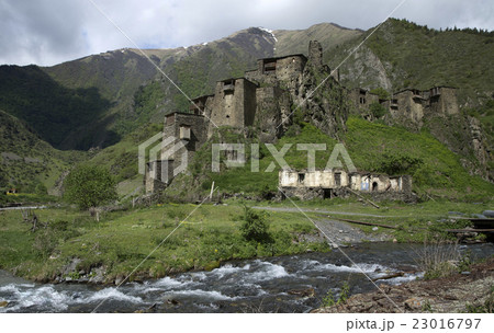Shatili village, Caucasus, Georgia 23016797