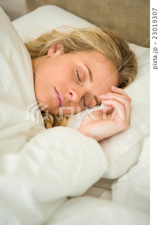 Pretty woman sleeping 23019307