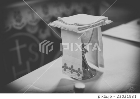 communion in a church communion in a church 23021931