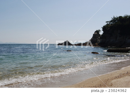 道の駅風早の郷　風和里近辺の海 23024362