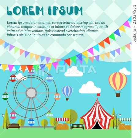 Amusement park, ferris wheel, festival, carnival 23024551