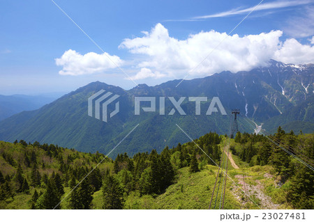 穂高岳 西穂高口駅展望台より 穂高岳 西穂高口駅展望台より 23027481