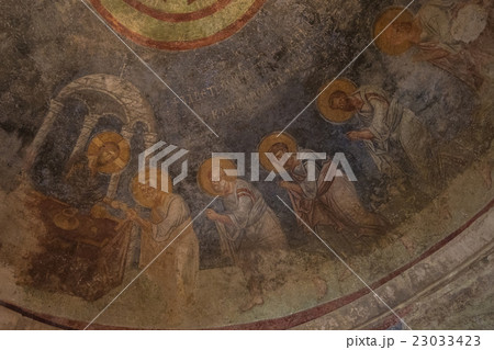 Fresco in the Church of St. Nicholas in Demre Fresco in the Church of St. Nicholas in Demre 23033423